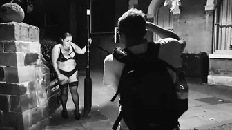 Behind The Scenes - Night Street Lingerie Photoshoot #2