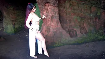 Egyptian Goddess Location Model Photoshoot with the FairyCam Babes #2