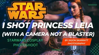 STAR WARS - Princess Leia Cosplay Photoshoot