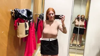 4K Transparent Clothes Try On & No Bra Trend #2