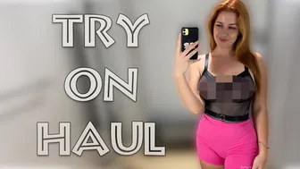 [4K] Try-on Haul 2024 | Transparent Clothes with Katy