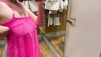 [4K] Transparent Clothes Try On Haul with the Mirror View #2