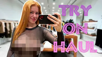 [4K]????????Transparent Try On Haul Featuring Two Stunning Outfits