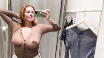 [4K] Transparent Clothes with Katy | Try-on Haul #3