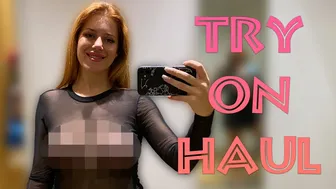 [4K] Try on Haul 2024 | Transparent Clothes #1