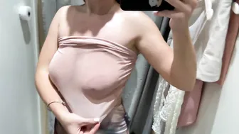 [4K] See through Clothes Try-on Haul | Transparent Try-on with Katy #4