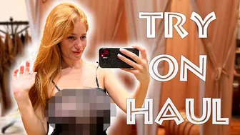 Transparent *DRESSES* Try On Haul | Katy Diamond 2024 #1