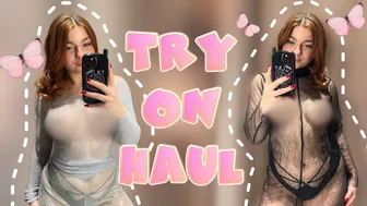 [4K] Transparent Haul with Lisa | Sheer Clothes #1