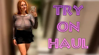 [4K] Exploring See through Fashion with Katy | Transparent Haul 2024