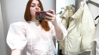 [4K] Transparent Try On Haul with Lisa | Sheer Clothes #3