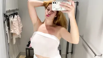 [4K] Transparent Haul with Katy | See through Try on #2