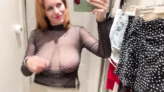 [4K] Transparent Clothes Try on Haul with Katy #4