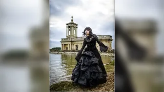 Goth & God Angel Photoshoot with Heather at Normanton Church + Win a Print #2