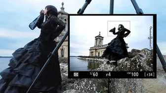 Goth & God Angel Photoshoot with Heather at Normanton Church + Win a Print #3