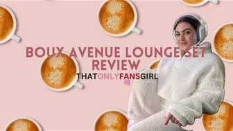 NATALIA REYNOLDS - BOUX AVENUE LOUNGE SET TRY ON REVIEW