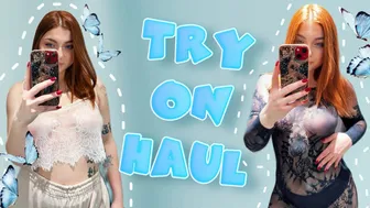 [4K] Transparent Haul with Lisa | Sheer Clothes