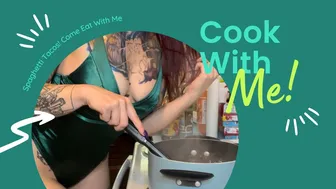 Cook and Eat Spaghetti Tacos with Me! Mukbang!