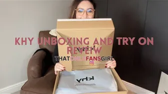 NATALIA REYNOLDS - KHY UNBOXING, TRY ON & HONEST REVIEW! PT.1 #1