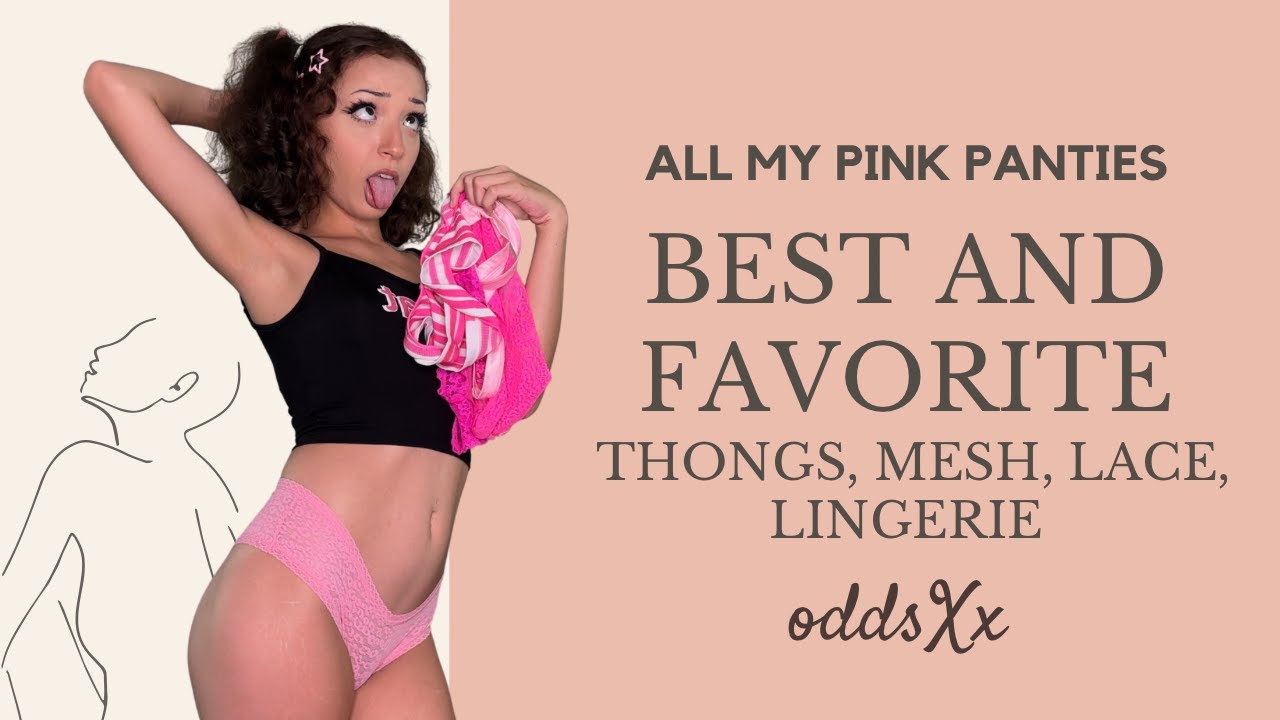 Odds Parker | All My Pink Panties Best And Favorite | Thong, Mesh, Lace