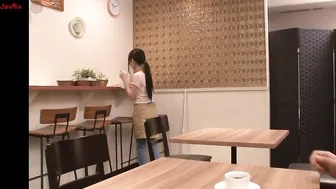 Small Boobs Coffee Shop | braless | No Bra #2