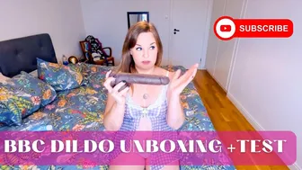 BBC DILDO UNBOXING AND TEST!