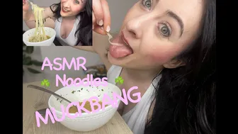 asmr noodles mukbang irish