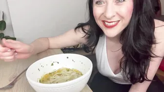 asmr noodles mukbang irish #2