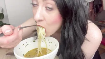 asmr noodles mukbang irish #4