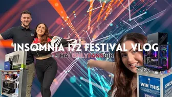 NATALIA REYNOLDS - INSOMNIA i72 GAMING FESTIVAL VLOG WITH GIGAHERTZ GIVEAWAYS