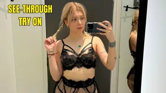 [4K] Transparent Haul with Emi | See through Try on