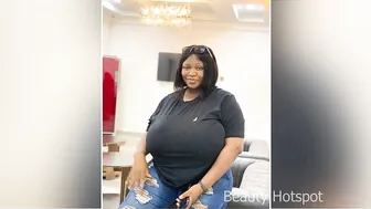 Meet Sissy Ice Cream, Ghanaian Model & Influencer | Bio #BeautyHotspot #PlusSize #Viral #3