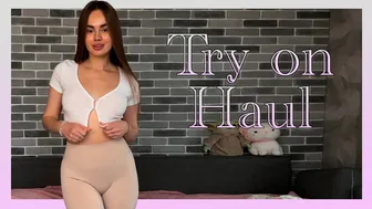 TRANSPARENT CLOTHES HAUL | Try on Haul with Lia #1