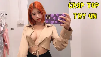 The Ultimate Crop Top Challenge: Trying on Different Styles and Colors! #1