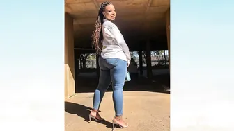 Sne Mbhele | South African Model & Brand Influencer | Fun Facts #BeautyHotspot #PlusSize #Viral #4