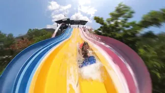 World's Longest Waterslide at Escape Theme Park in Malaysia (1.1km) #4