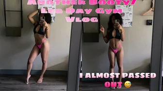 Nani Vibez Daily Vlogz | A REAL Booty and Leg Day #1