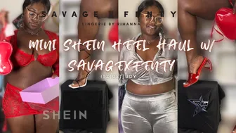 Mini SHEIN Heel Haul (w/ SavageXFenty) | ITZJUSTJUDY