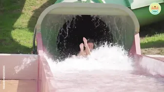 this waterslide shocked me #3