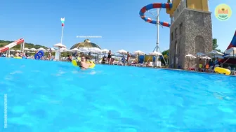 Bouncy Slide at Aquapark Neptune Sozopol Bulgaria #4