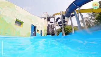 Black Cannon Ball Slide at Aqualuna Terme Olimia Slovenia #4