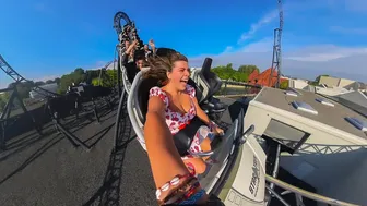 Star Wars VS Star Trek Roller Coaster at Movie Park Germany