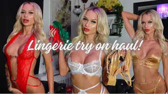 Lingerie Try On Haul | SHEIN