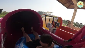 We nearly hit the TOP of the SLIDE in CAMBODIA! ♥️♥️ #4