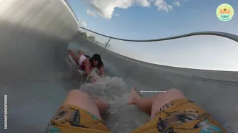 Sliding together on Germany's Longest Metal Outdoor Slide #4