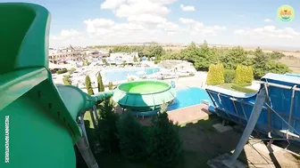 SUPER FAST Bowl Slide at Aquapark Nessebar Bulgaria #2