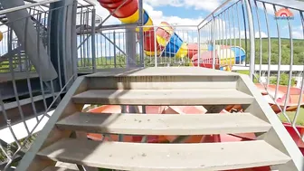 Wobbly Mat Racer at Aquapark Aquamania Albena Bulgaria #3