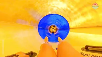 GIANT Tornado Waterslide at Alpamare Switzerland #3