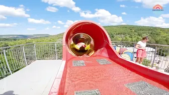 BUMPY Raft Ride at Aquapark Aquamania Albena Bulgaria #3