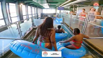 AWKWARD Whirlpool Waterslide at Alpamare Pfäffikon, Switzerland #2