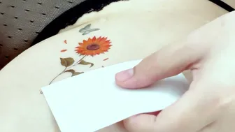 Gorgeous Sunflower Temporary Tattoos